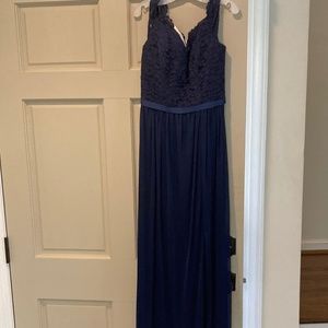 Midnight blue formal dress